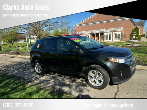 2013 Ford Edge for sale at Clarks Auto Sales in Connersville IN