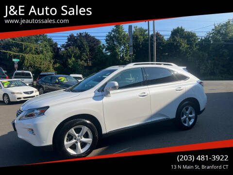 2015 Lexus RX 350 for sale at J&E Auto Sales in Branford CT