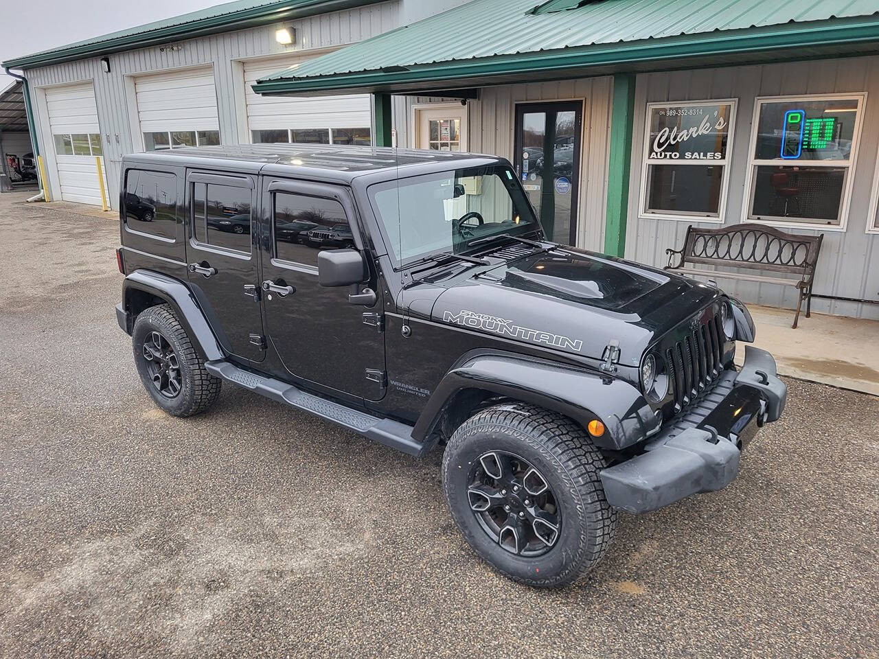 2017 Jeep Wrangler Unlimited for sale at Clarks Auto Sales Inc in Lakeview, MI