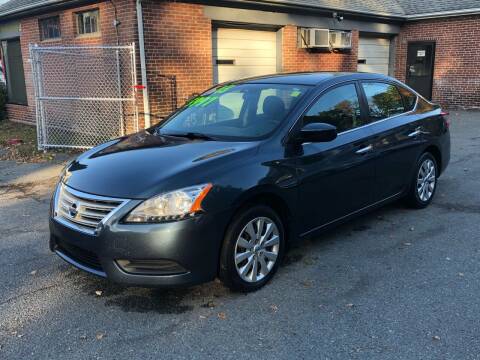 2013 Nissan Sentra for sale at Emory Street Auto Sales and Service in Attleboro MA