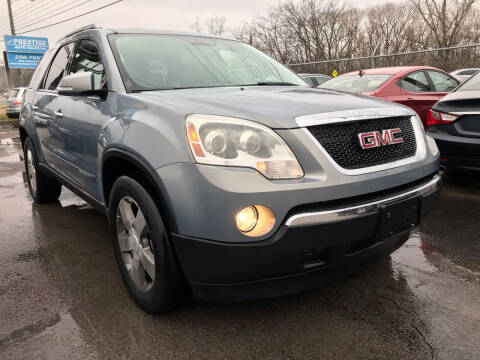 2008 GMC Acadia for sale at Prestige Auto Sales Inc. in Nashville TN