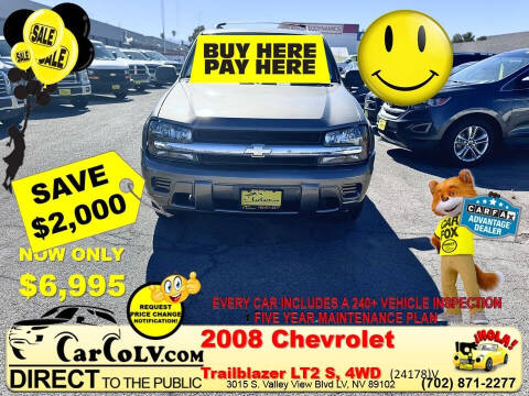 2008 Chevrolet TrailBlazer for sale at The Car Company - Buy Here Pay Here in Las Vegas NV