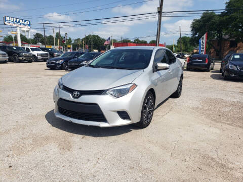 2015 Toyota Corolla for sale at Buffalo Auto Sales 2 Inc in Pasadena TX