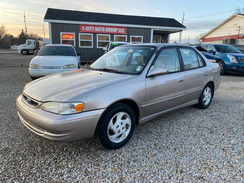2000 Toyota Corolla for sale at Y City Auto Group in Zanesville OH