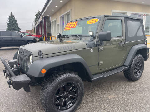 2016 Jeep Wrangler Willys Wheeler W