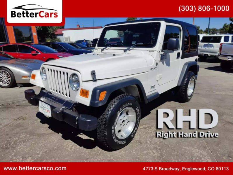 2006 Jeep Wrangler for sale at Better Cars in Englewood CO