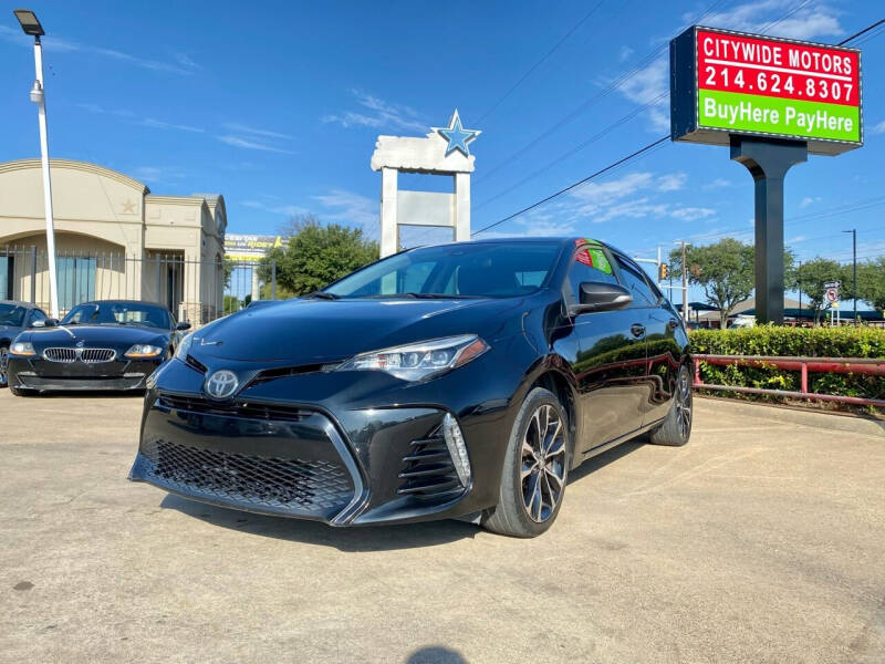 2018 Toyota Corolla for sale at CityWide Motors in Garland TX