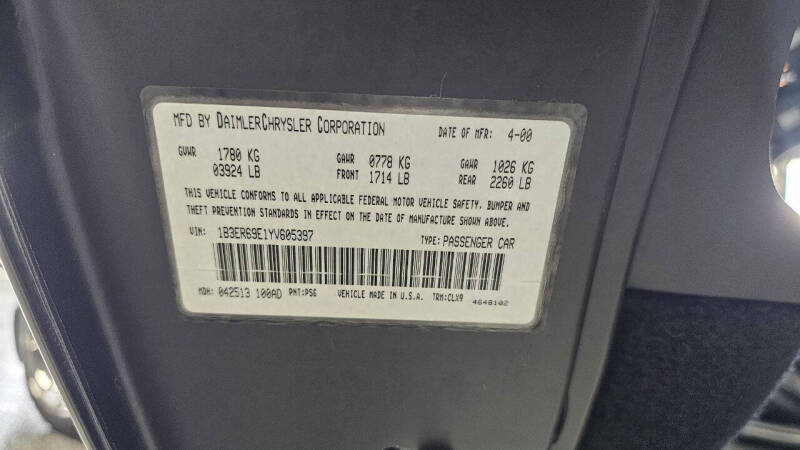 2000 Dodge Viper GTS