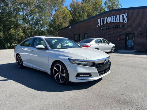 2020 Honda Accord for sale at Autohaus of Greensboro in Greensboro NC