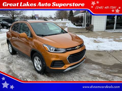 2017 Chevrolet Trax for sale at Great Lakes Auto Superstore in Waterford Township MI