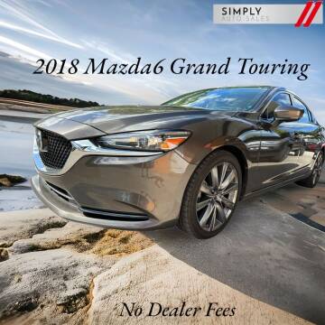 2018 Mazda MAZDA6 for sale at Simply Auto Sales in Palm Beach Gardens FL