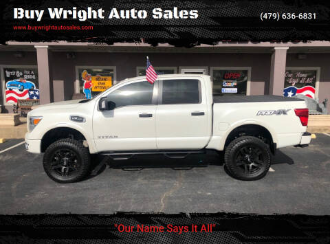 2017 Nissan Titan for sale at Buy Wright Auto Sales in Rogers AR