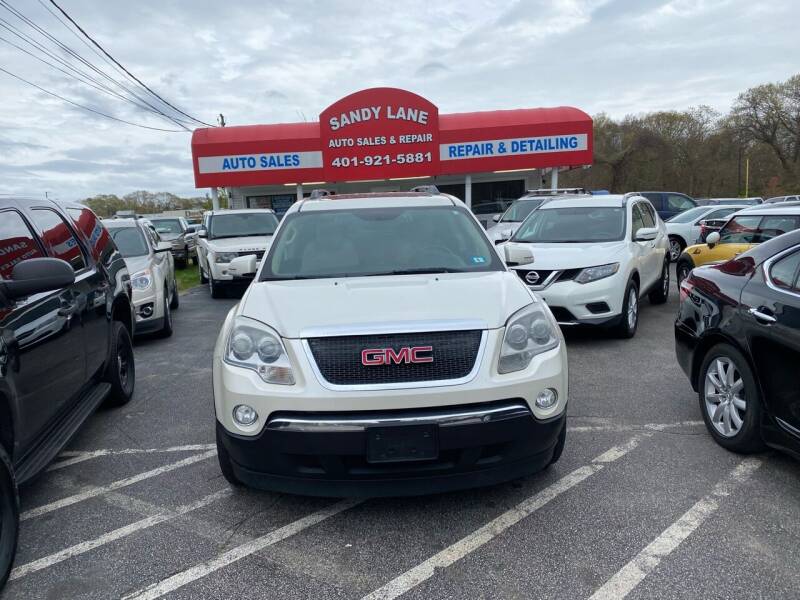 2010 GMC Acadia for sale at Sandy Lane Auto Sales and Repair in Warwick RI