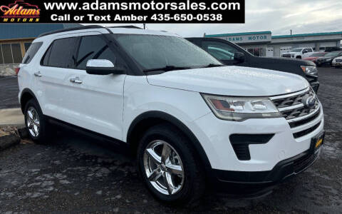 2018 Ford Explorer for sale at Adams Motors Sales in Price UT