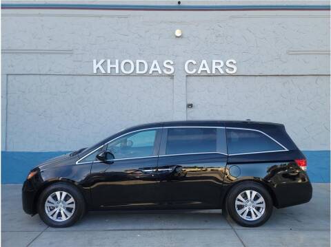 2016 Honda Odyssey for sale at Khodas Cars in Gilroy CA