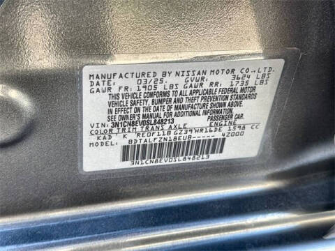 2025 Nissan Versa SV