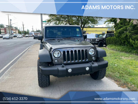 2018 Jeep Wrangler JK Unlimited for sale at Adams Motors INC. in Inwood NY