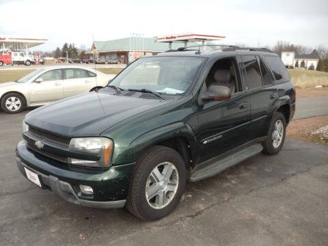 2004 Chevrolet TrailBlazer for sale at KAISER AUTO SALES in Spencer WI