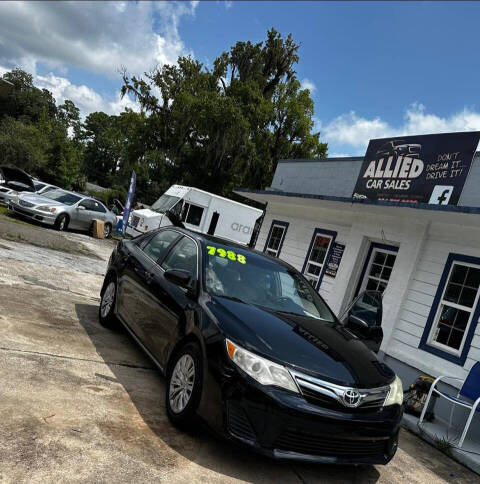 2012 Toyota Camry for sale at Allied Car Sales LLC in Callahan, FL