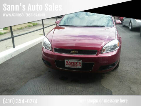 2006 Chevrolet Impala for sale at Sann's Auto Sales in Baltimore MD