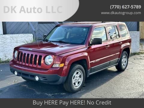 2017 Jeep Patriot for sale at DK Auto LLC in Stone Mountain GA