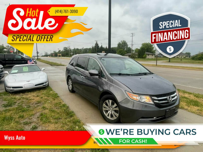2014 Honda Odyssey for sale at Wyss Auto in Oak Creek WI