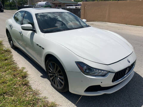 2017 Maserati Ghibli for sale at Eden Cars Inc in Hollywood FL