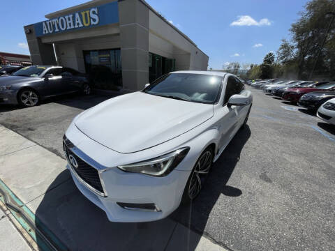 2018 Infiniti Q60 for sale at AutoHaus in Loma Linda CA