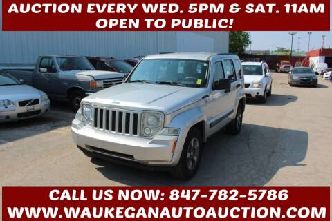 2008 Jeep Liberty for sale at Waukegan Auto Auction in Waukegan IL