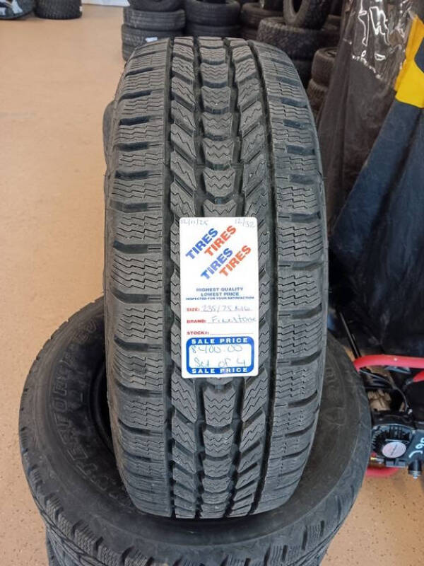 235/75R16 Firestone Winterforce CV