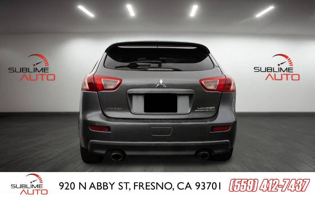 2011 Mitsubishi Lancer Sportback for sale at SUBLIME AUTO in Fresno, CA