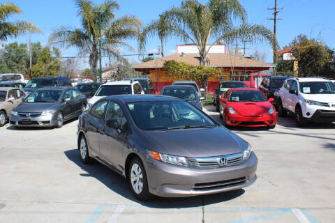 2012 Honda Civic for sale at August Auto in El Cajon CA