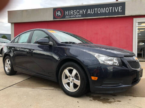 2014 Chevrolet Cruze for sale at Hirschy Automotive in Fort Wayne IN