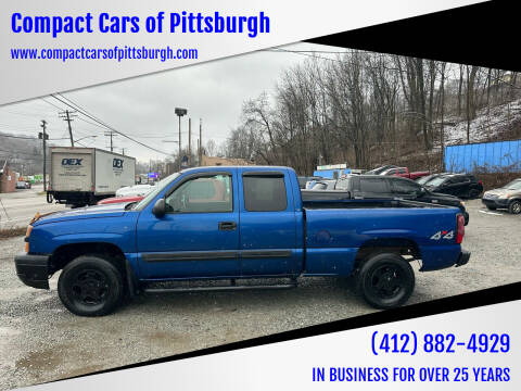 2004 Chevrolet Silverado 1500 for sale at Compact Cars of Pittsburgh in Pittsburgh PA