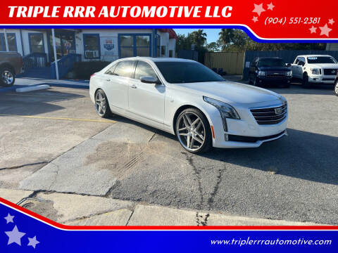 2016 Cadillac CT6 for sale at TRIPLE RRR AUTOMOTIVE LLC in Jacksonville FL