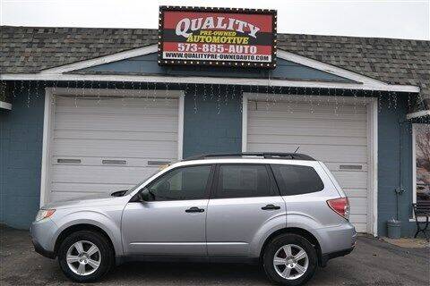 2013 Subaru Forester for sale at Quality Pre-Owned Automotive in Cuba MO