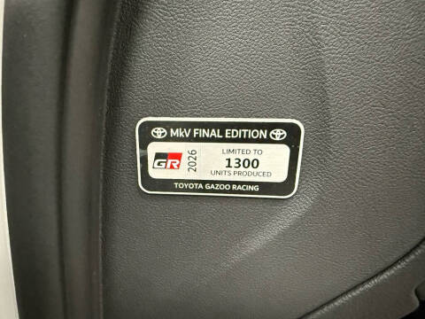 2026 Toyota GR Supra MkV Final Edition