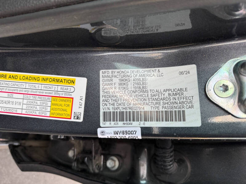 2024 Honda Civic Sport Touring