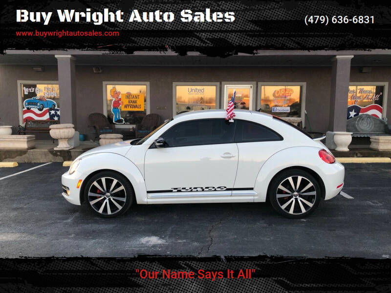 2012 Volkswagen Beetle for sale at Buy Wright Auto Sales in Rogers AR
