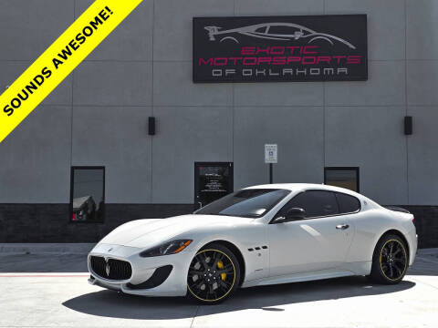 2013 Maserati GranTurismo for sale at Exotic Motorsports of Oklahoma in Edmond OK