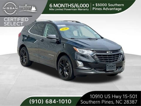 2020 Chevrolet Equinox for sale at PHIL SMITH AUTOMOTIVE GROUP - Pinehurst Nissan Kia in Southern Pines NC