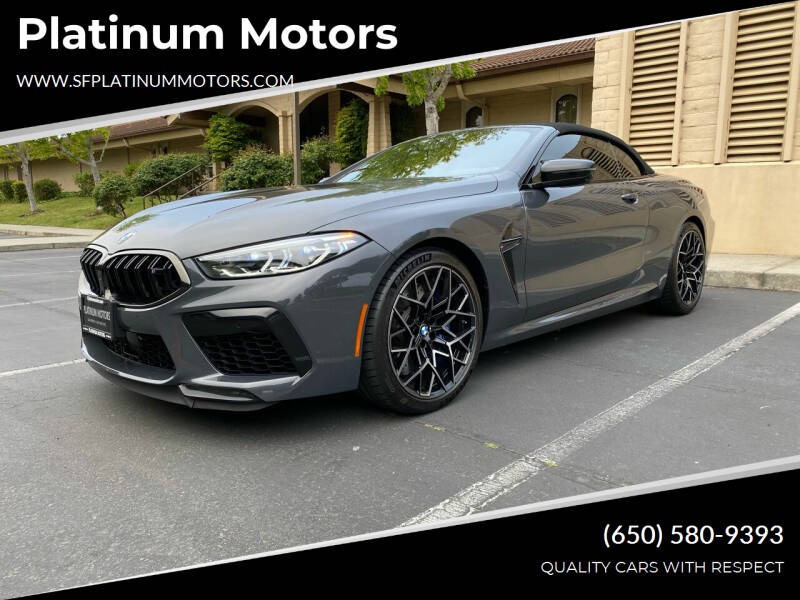 2020 BMW M8 for sale at Platinum Motors in San Bruno CA