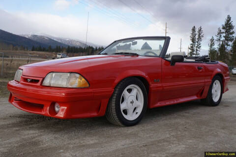 1991 Ford Mustang for sale at 1 Owner Car Guy in Stevensville MT