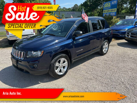2014 Jeep Compass for sale at Aria Auto Inc. in Raleigh NC