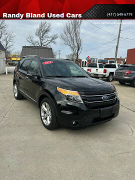 2012 Ford Explorer for sale at Randy Bland Used Cars in Nevada MO