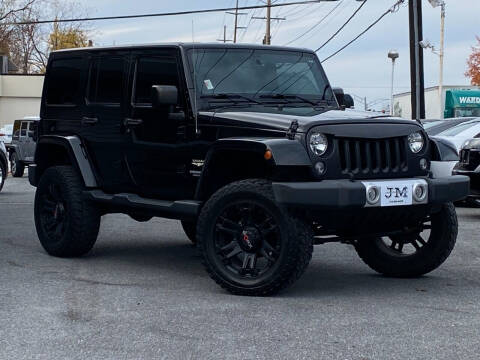 2015 Jeep Wrangler Unlimited for sale at Jarboe Motors in Westminster MD