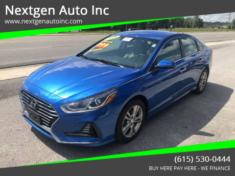 2018 Hyundai Sonata for sale at Nextgen Auto Inc in Smithville TN