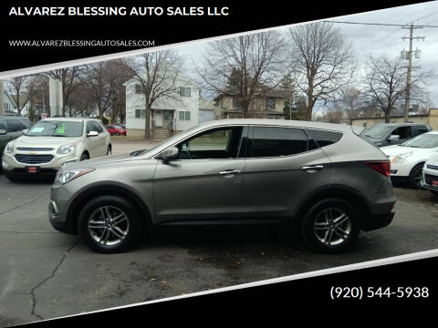 2018 Hyundai Santa Fe Sport for sale at ALVAREZ BLESSING AUTO SALES LLC in Green Bay WI