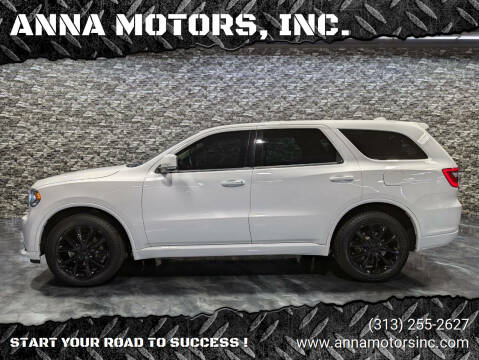 2018 Dodge Durango for sale at ANNA MOTORS, INC. in Detroit MI