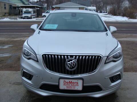 2016 Buick Envision for sale at DeMers Auto Sales in Winner SD